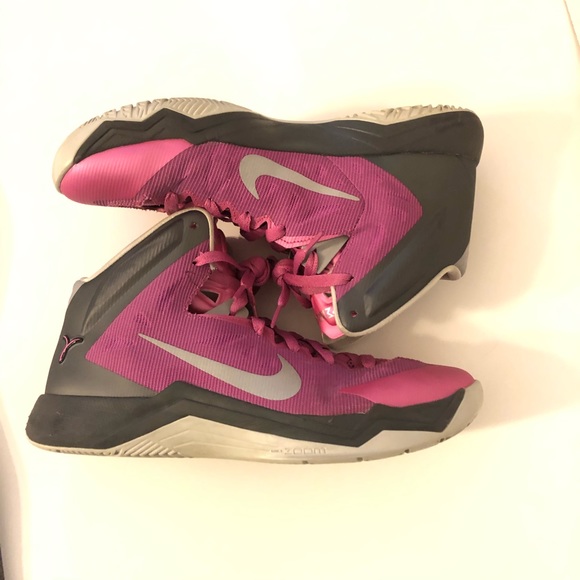 SOLD Nike Zoom Hyperquickness 10.5 2013 pink - Picture 2 of 8